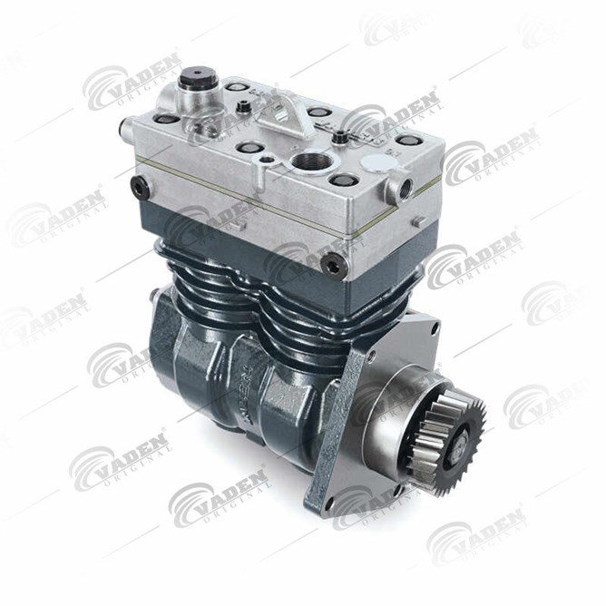 Компрессор MB Axor OM457, КАМАЗ-5490 (2цил.) 1 новый = 912 510 104 0 с шестерней