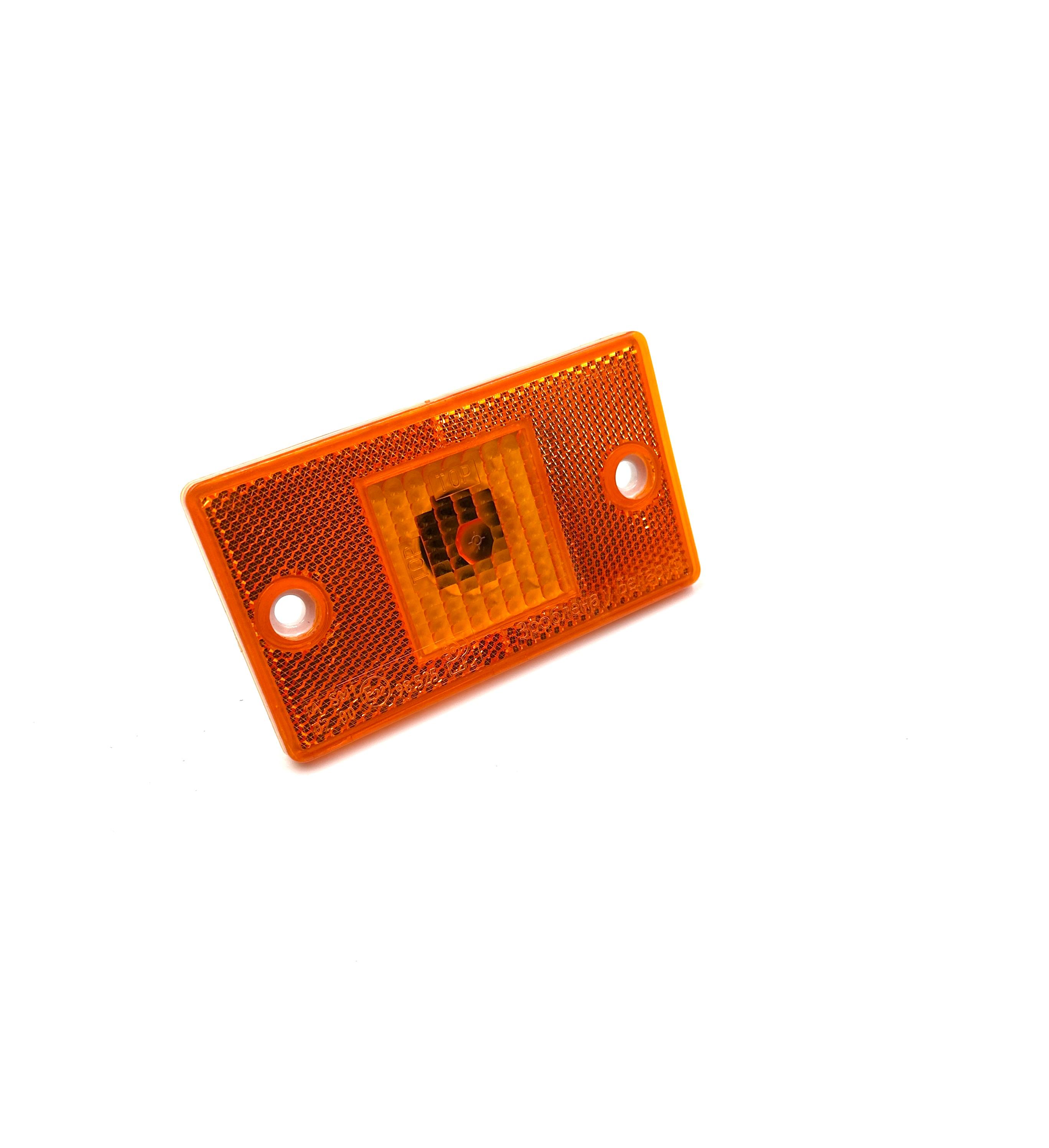 Фонарь габаритный оранжевый полуприцепа МАЗ