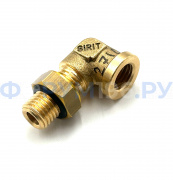 Фитинг г-образ с контргайкой м12x1,5/f12x1,5, sw17
